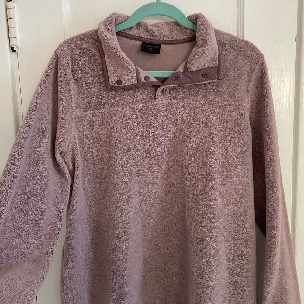 Purple fleece